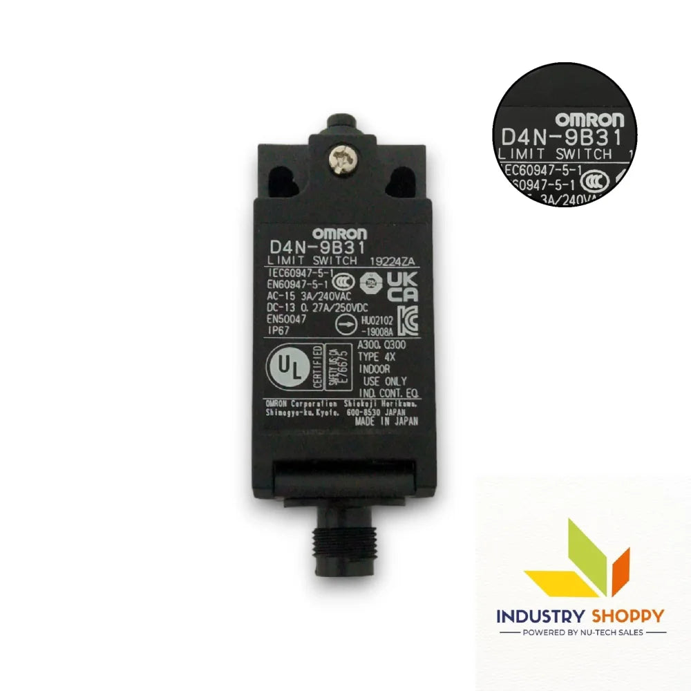 Omron D4N-9B31 Limit Switch Omron D4N-9B31 Limit Switch